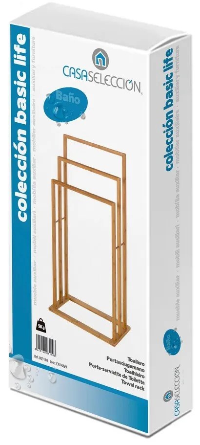 Suport de prosoape din bambus - Casa Selección