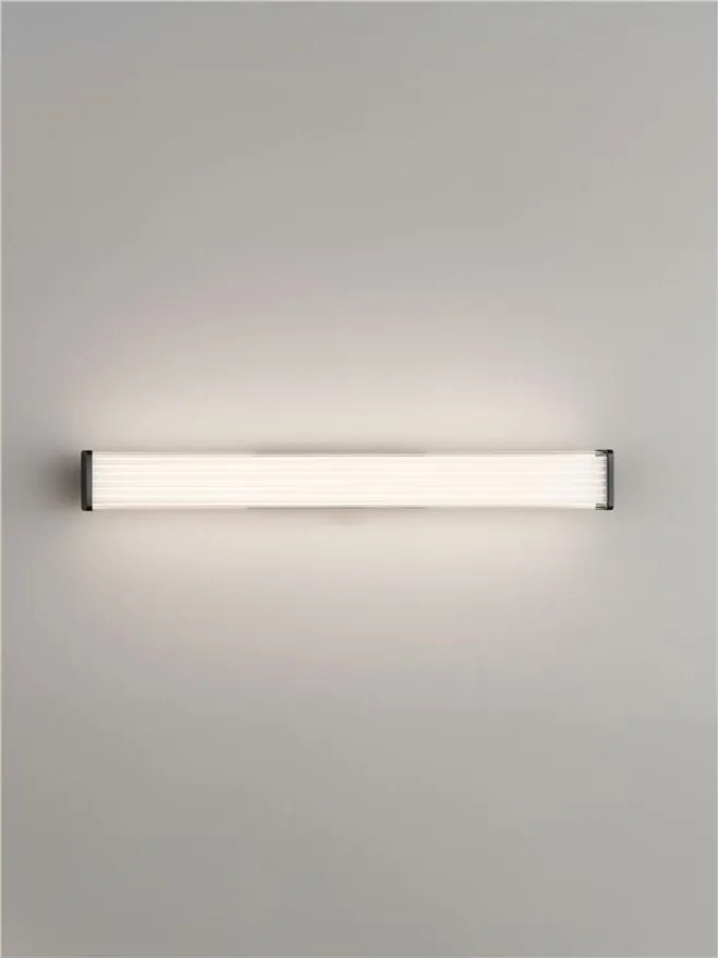 Aplica de perete LED baie IP44 MISTY negru