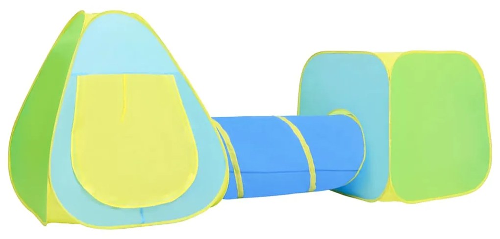 Cort de joaca pentru copii cu 100 bile, multicolor