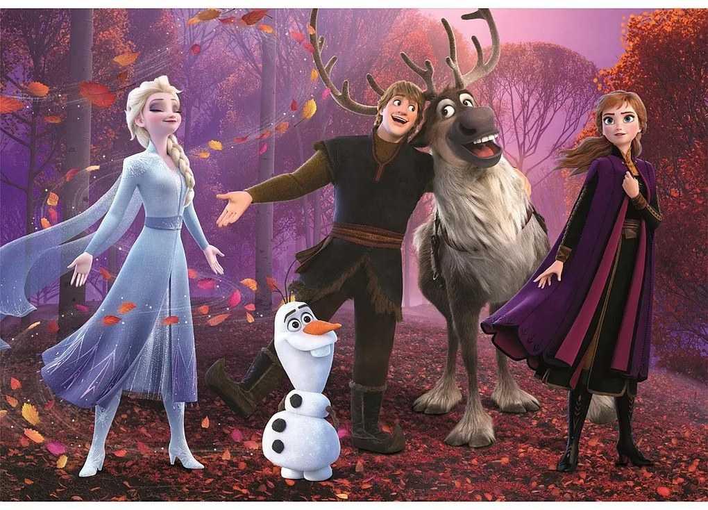 Disney Regatul de gheață Singing Puzzle Clementoni de 104 piese