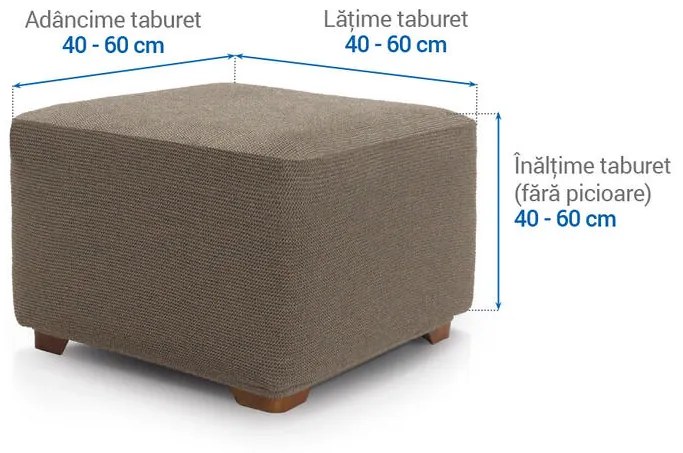 Huse super elastice HARMONIA alunei taburet (40 - 60 cm)