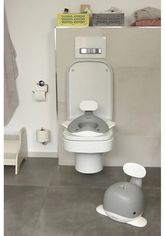 Reductor WC pentru copii gri închis Dark grey – Kindsgut
