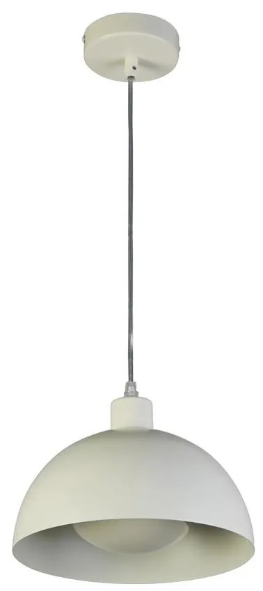 Lustra suspendata stil industrial Mars Crem 40cm