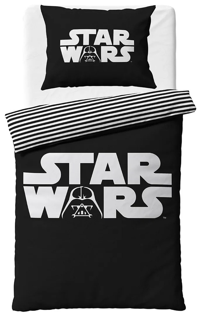 Carbotex Lenjerie de pat pentru copii Star WarsThe Dark Force, 140 x 200 cm, 70 x 90 cm
