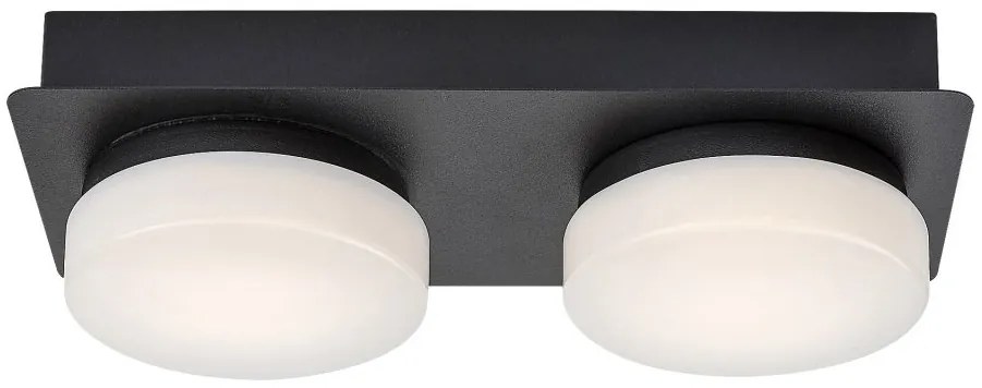 Plafoniera LED pentru baie design modern IP44 Attichus negru, alb