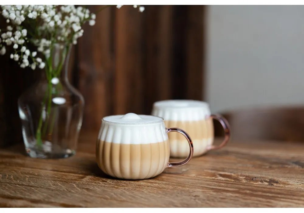 Căni 2 buc. pentru cappuccino 350 ml Tulip – Vialli Design