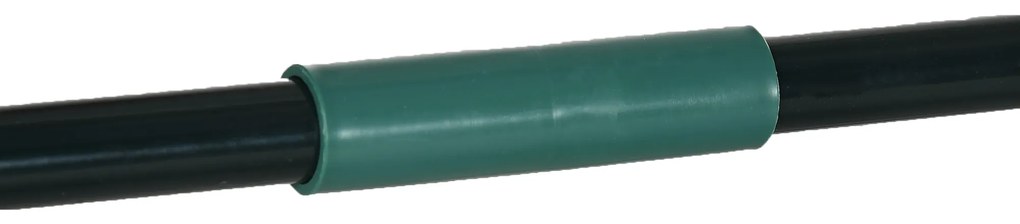 Outsunny Suport Tomate 3 Nivele din Oțel și PP Verde pentru Plante Cățărătoare Fructe Legume 38x38x182 cm | Aosom Romania