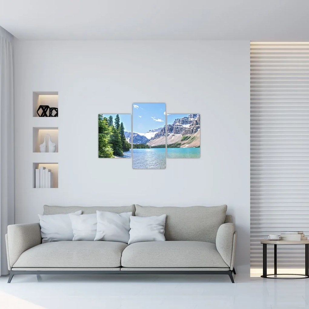 Tablou - Lac Alpin (90x60 cm)