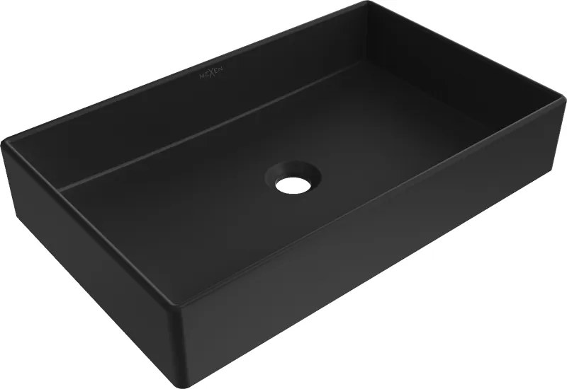 Mexen Goya chiuvetă de masă 60 x 37 cm, negru mat - 22186085