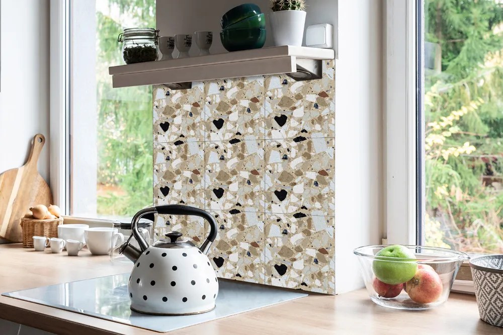 Panouri de vinil PVC Model de terrazzo