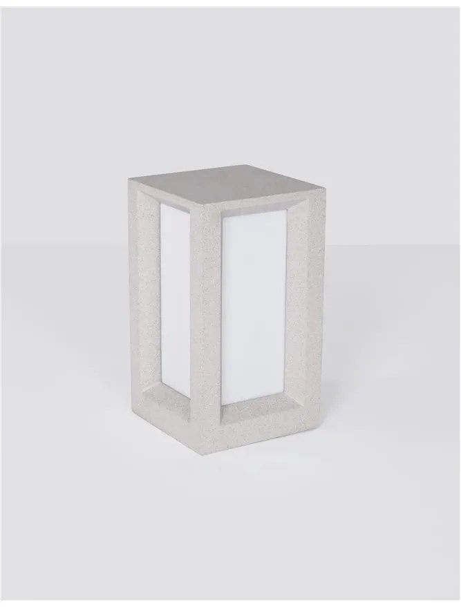 Stalp pentru iluminat exterior IP65 CASTRO alb, H-35cm NVL-9739352