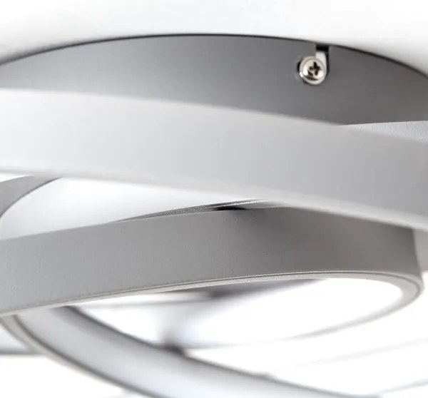 Plafonieră LED Brilliant LABYRINTH LED/40W/230V d. 39,5 cm gri