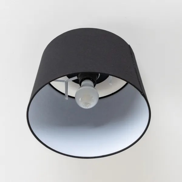 Brilagi - Lustră aplicată LED CERIA, 1xE27/40W/230V, Ø 30 cm, negru