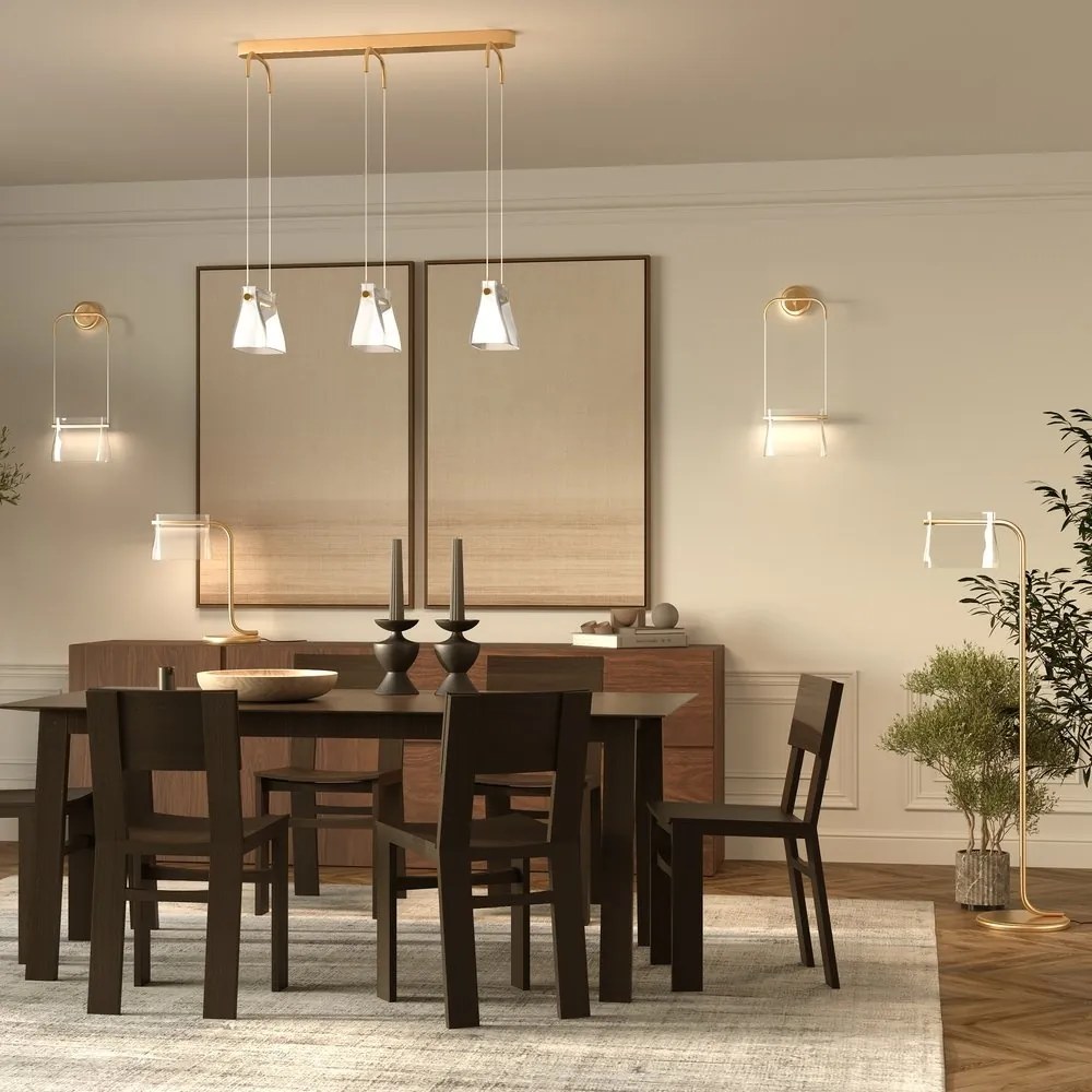 Aplica de perete LED tip pendul design decorativ Cabaret
