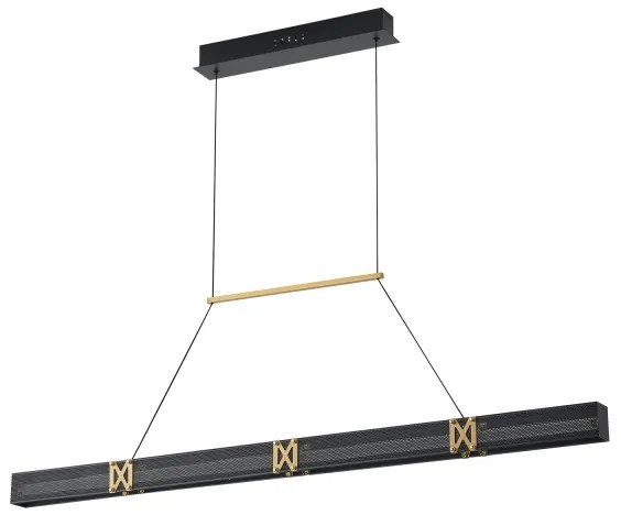 Lustră LED pe cablu LED/21W/230V 3000K 45x120 cm