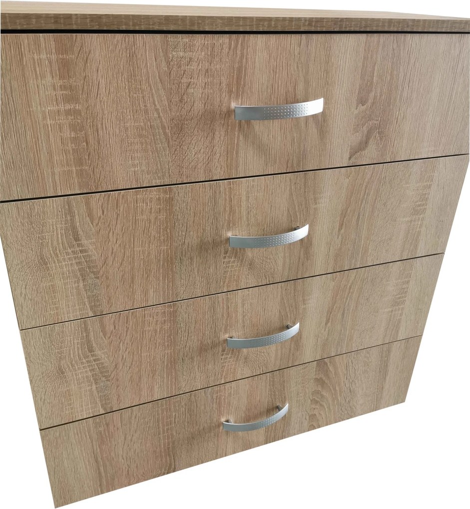 Comoda Como 2 70x43x76 cm Stejar Sonoma