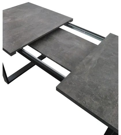 Masă extensibilă COLIN, gri