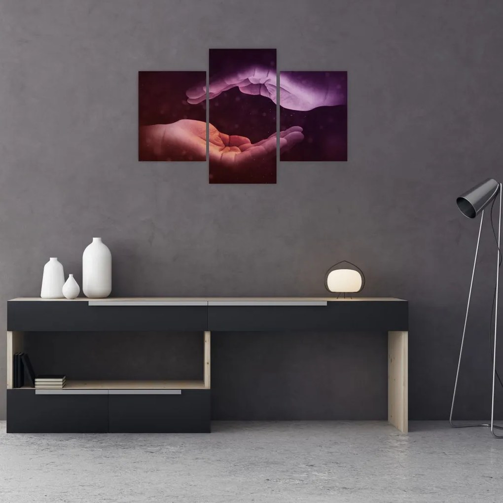 Tablou cu mâini (90x60 cm)