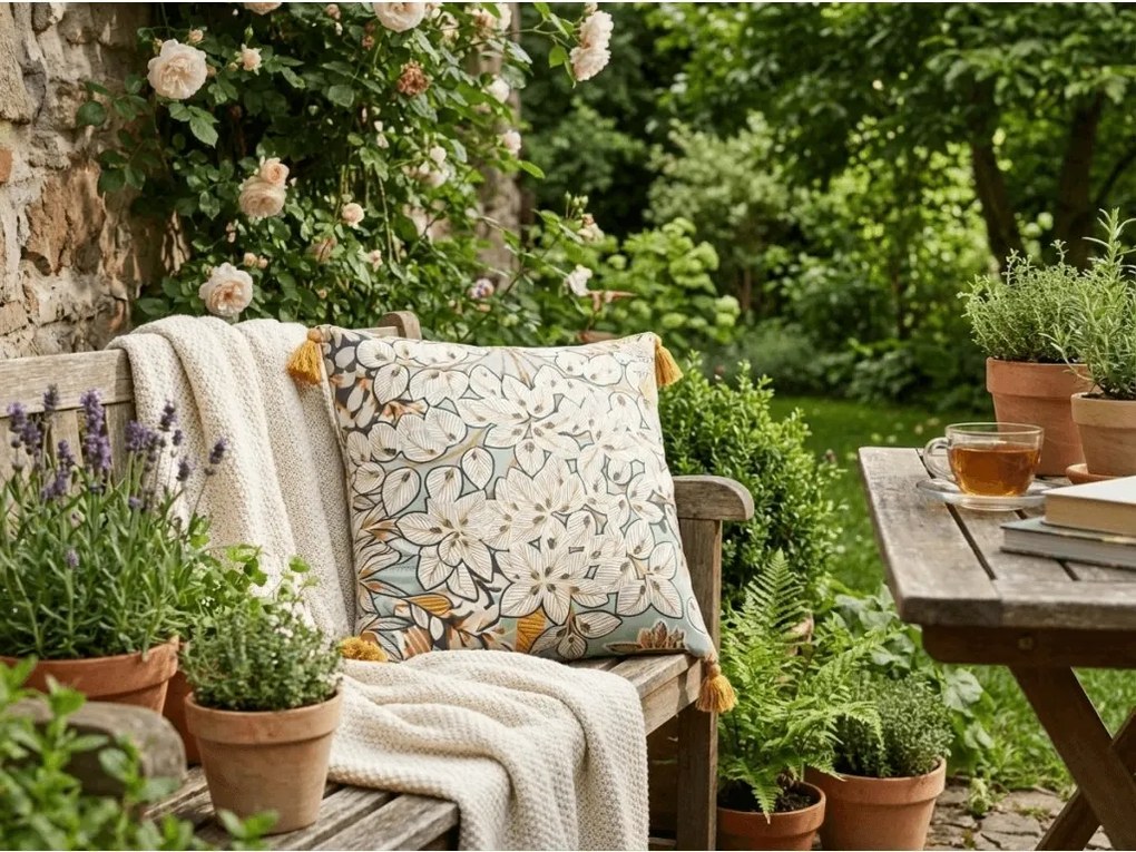 Perna decorativa HISAO 40x40 cm, colorata