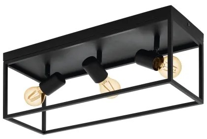 Eglo 98333 - Plafonieră SILENTINA 3xE27/40W/230V