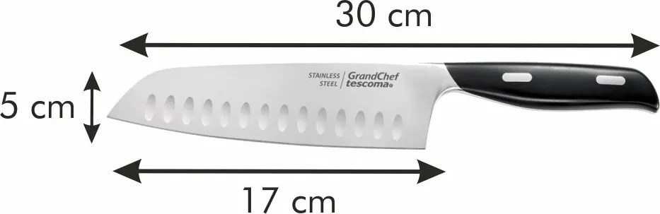 Tescoma Cuțit Santoku GrandCHEF, 17 cm