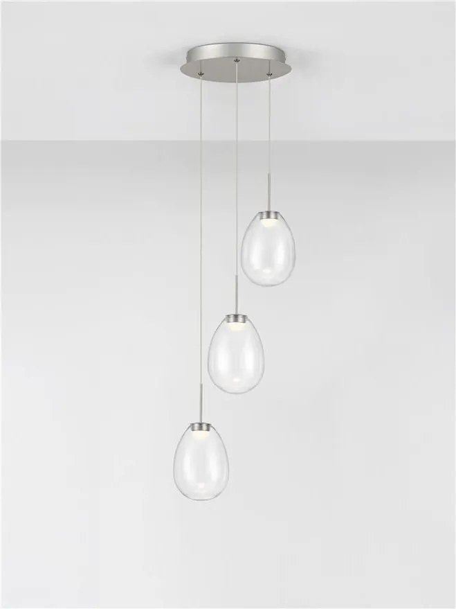 Lustra LED suspendata decorativa BRITA 3L