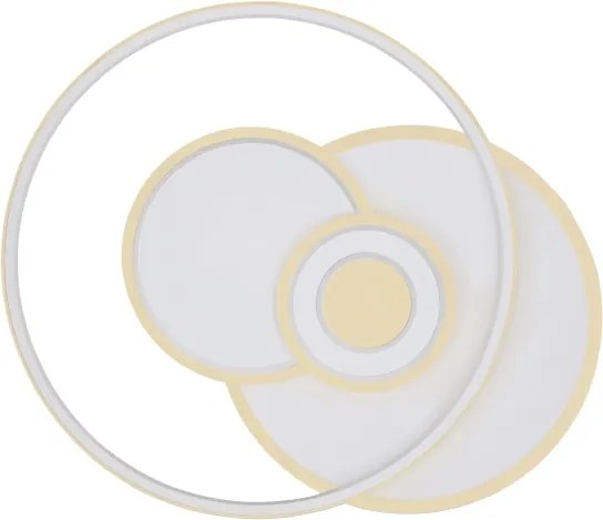Globo 48442-50SH - Plafonieră LED dimabilă RODERICK 50W/230V 46x54,5 cm+telecomandă