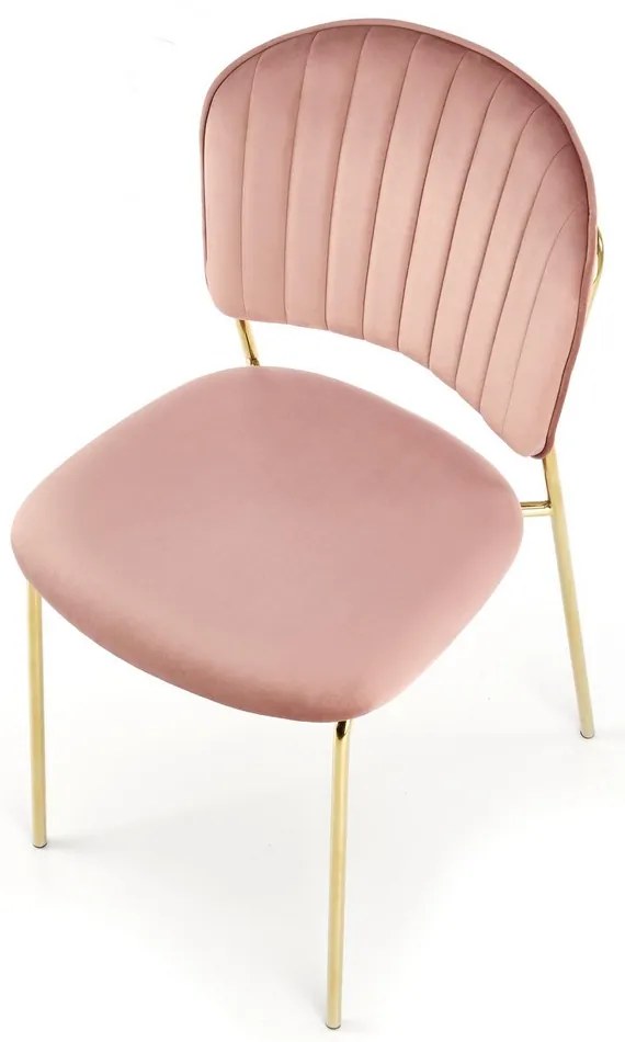 Scaun de bucaterie Lento, roz