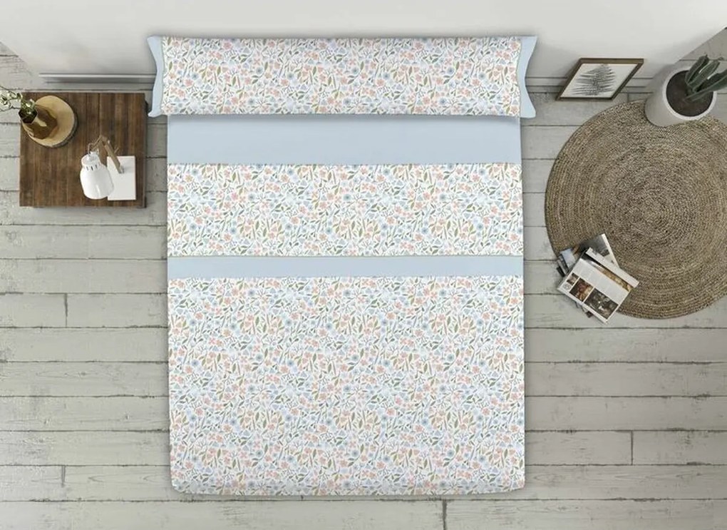 Set de foi Tejidos Reina Albastru Pat 180