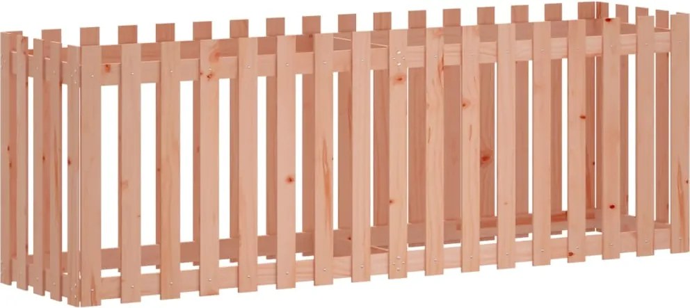 vidaXL Pat înălțat grădină design gard 200x50x70 cm lemn impregnat pin