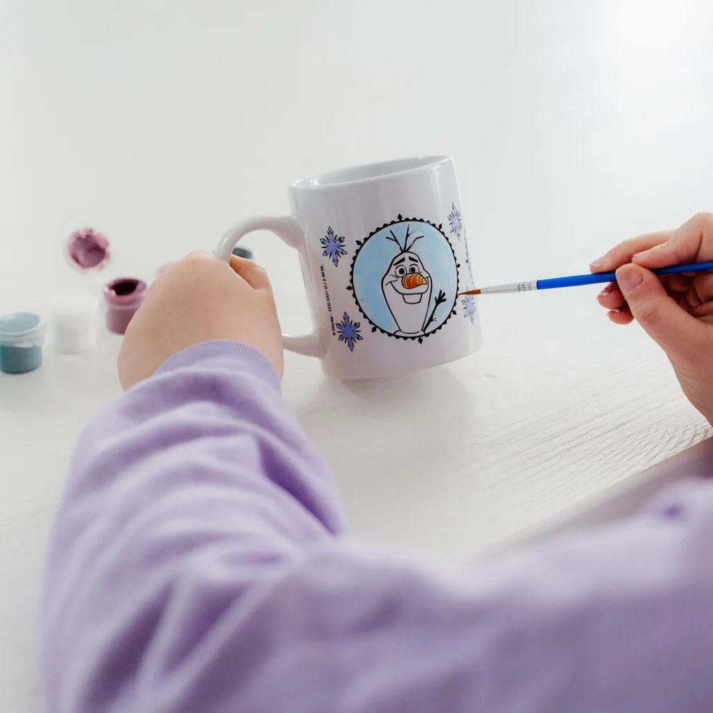 Disney Regatul de gheață Destiny cană din porțelan de pictat 235 ml Cutie Cadou