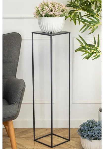 Suport de flori 100x24 cm antracit