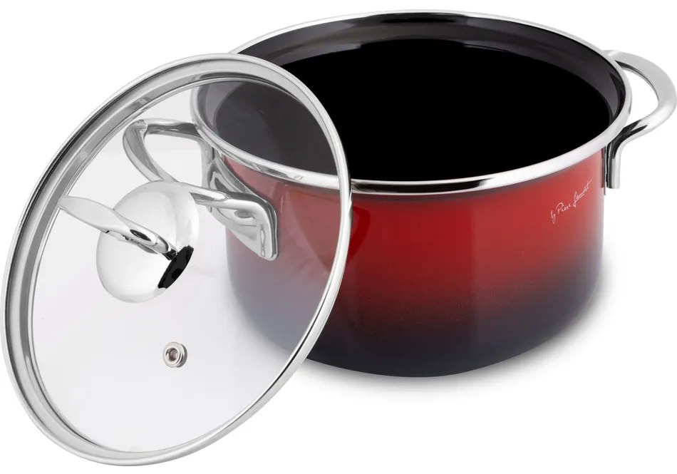 Cratiță smălțuită Lamart LT1182 Emal,20 cm, diam. 20 cm