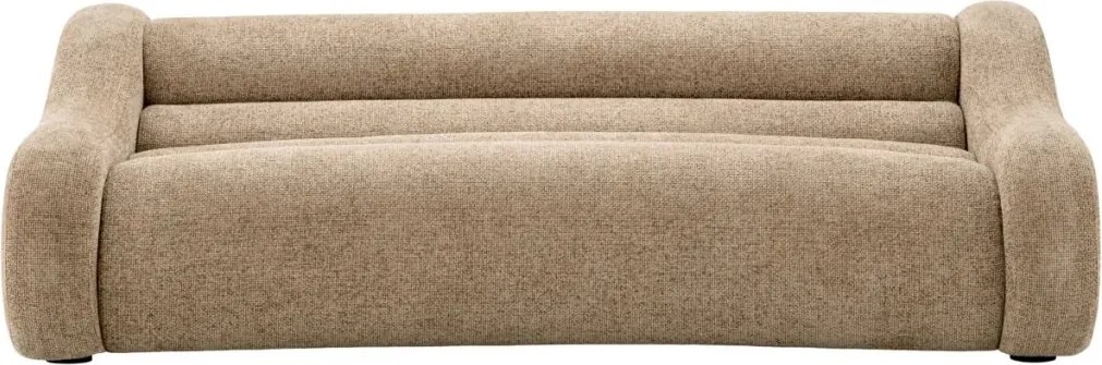 Canapea curbata design LUX Carbone, Lyssa sand