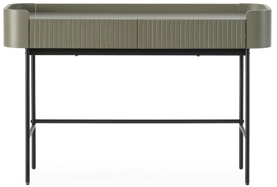 Masă consolă kaki 40x120 cm Willa – MOME