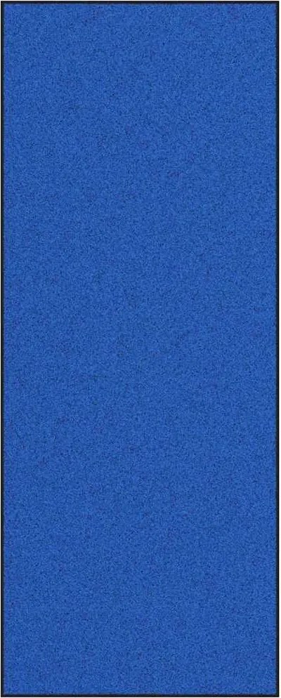 vidaXL Covoraș de intrare Altele Albastru și Negru 120 x 300 cm