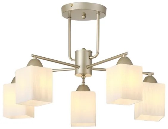 Lustră aplicată 5xE27/60W/230V