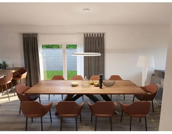 Lustră LED dimabilă pe cablu LED2 CIRCLE 80W/230V 3000K/4000K d. 100cm alb