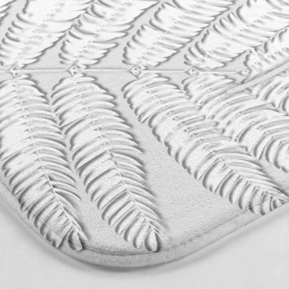 Covoraș de baie gri deschis 45x75 cm Amber – douceur d'intérieur