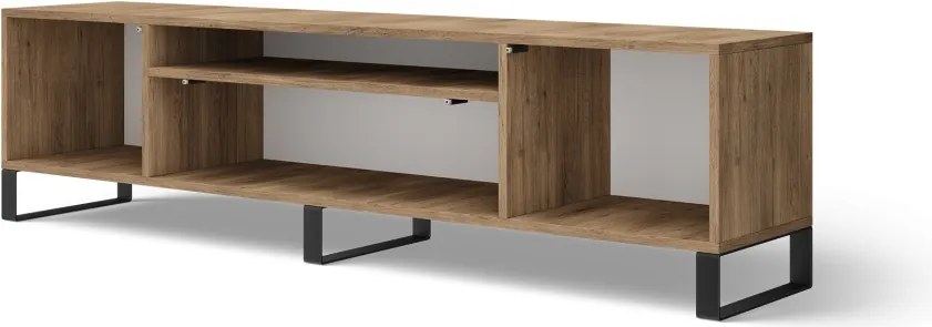 Comodă TV Femur Standing – 200x41x53 cm – Stejar Artisan