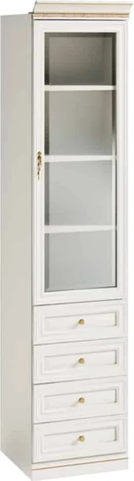 Dulap lemn masiv Vanna III, 50,4 × 62,5 × 245,8 cm