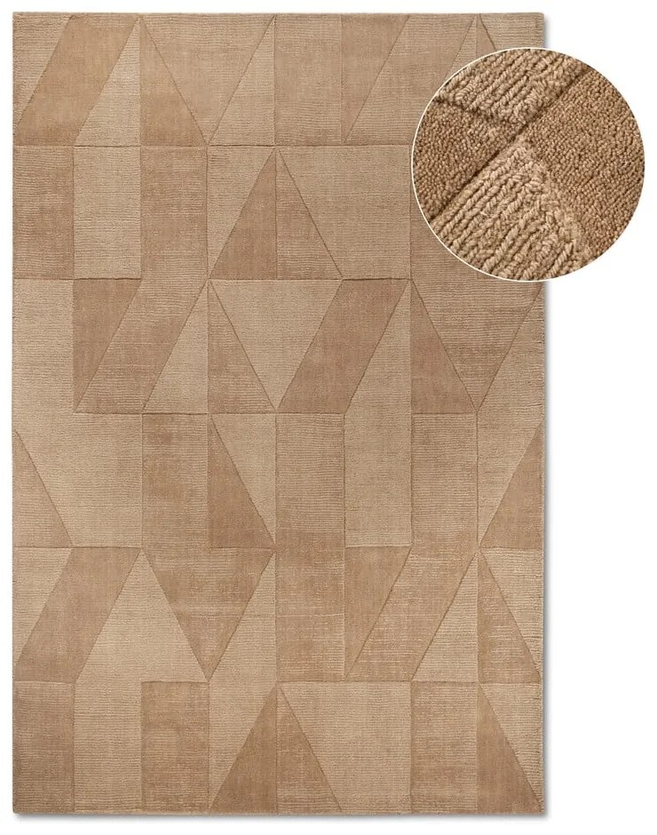 Covor bej țesut manual din lână 160x230 cm Ursule – Villeroy&amp;Boch