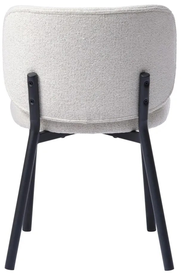 Scaune de dining albe 2 buc. Swan – Unique Furniture