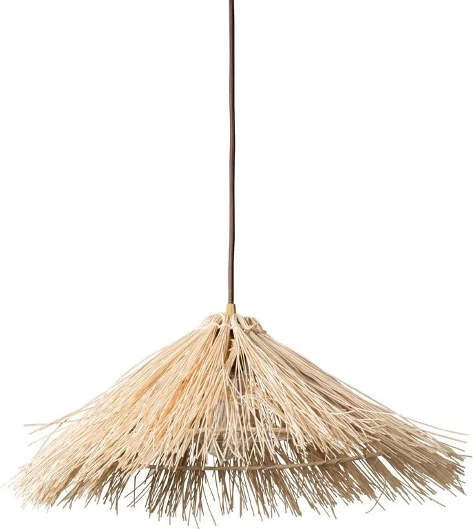 Lustra din lemn de bambus, D50cm, Froufrou