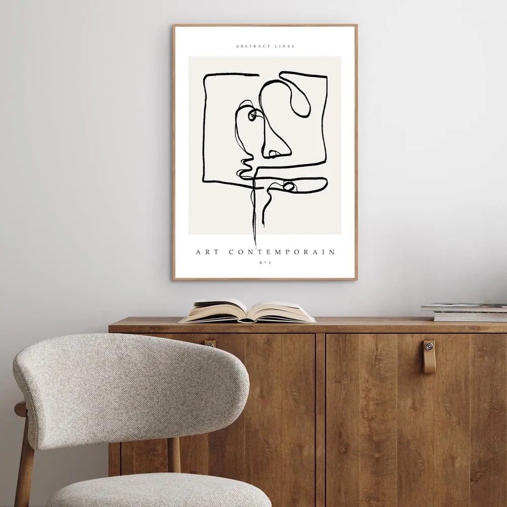 Tablou 70x100 cm Art Contemporain – Malerifabrikken