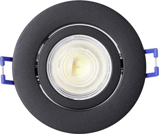 Eglo 902287 - Set 3x LED RGBW, spot încastrat reglabil SALICETO-Z LED/4,7W/230V, negru