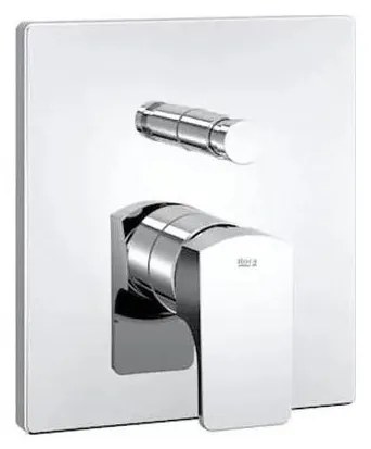 Roca A5A0B01C00 - Baterie de duș pentru montaj încorporat L90, crom lucios