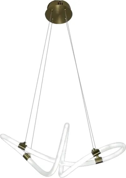 Lustră LED dimabilă pe cablu LED/25W/230V 3000-6500K + telecomandă