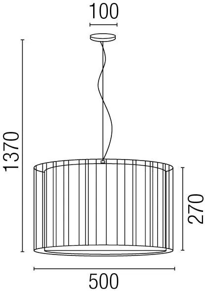 Pendul cu inaltime reglabila Linda 29313
