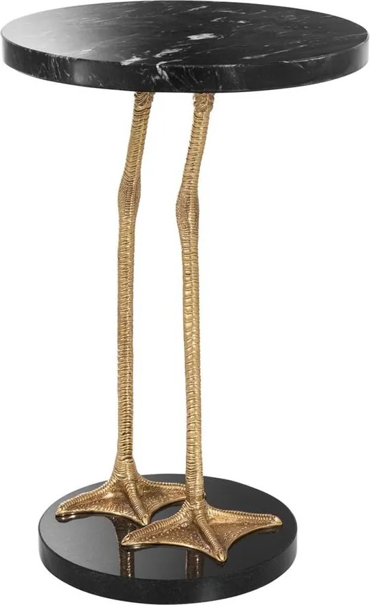 Masa laterala design LUX Lagoon negru 112201 HZ